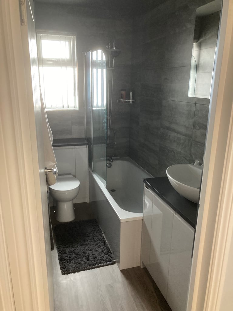 One bed totally refurbished flat