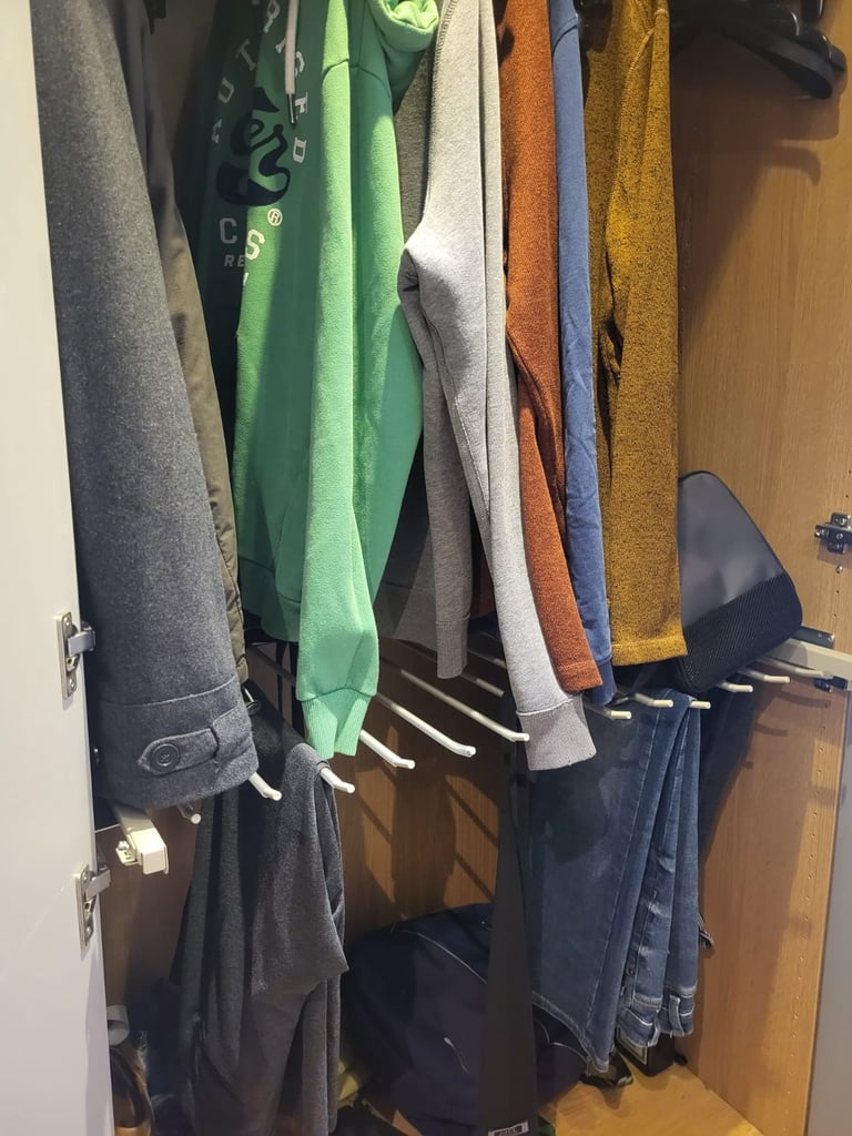 image for 2 large ikea wardrobes