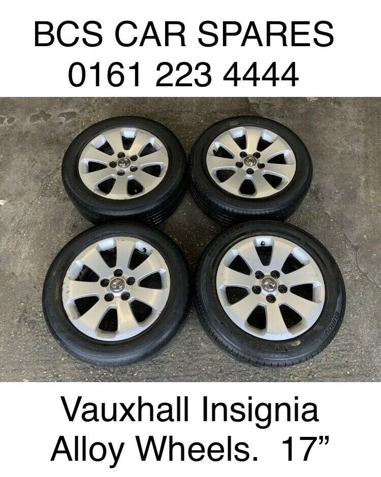 image for Vauxhall insignia alloy Wheels. 