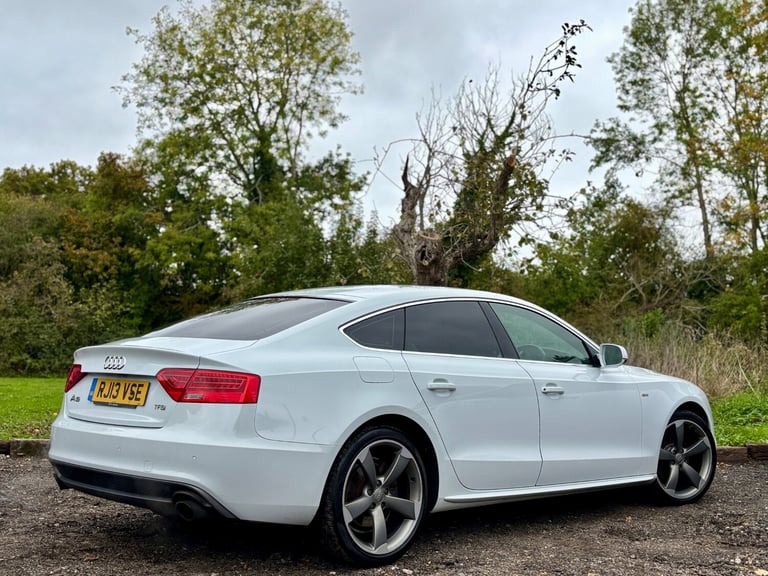 2013 Audi A5 1.8T FSI S Line Sportback 5 Door White Manual Petrol Facelift ULEZ 