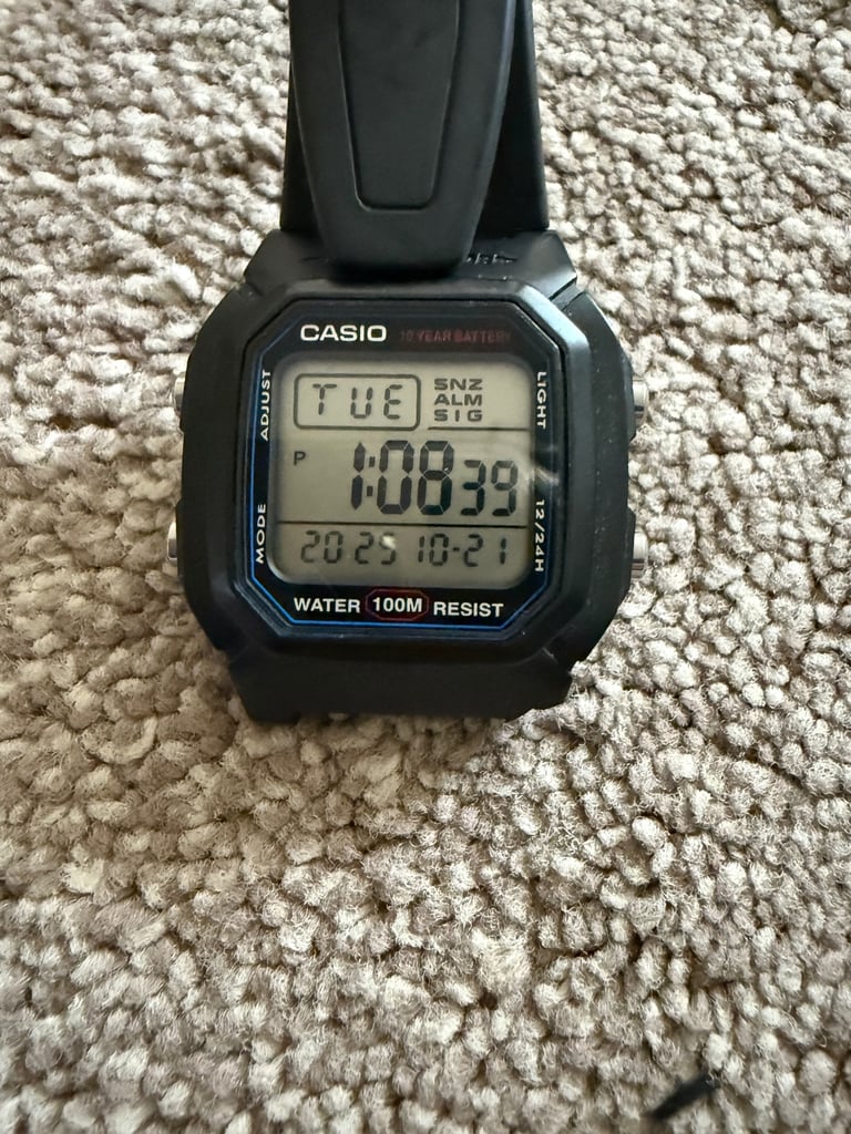 Original Casio Collection W-800H 3240 Watch
