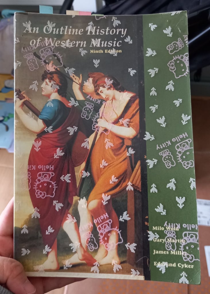 Book: An Outline of Western Music History (ninth edition)