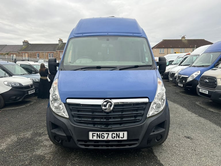 2017 Vauxhall Movano 2.3 CDTi BiTurbo H3 Van 145ps PANEL VAN Diesel Manual