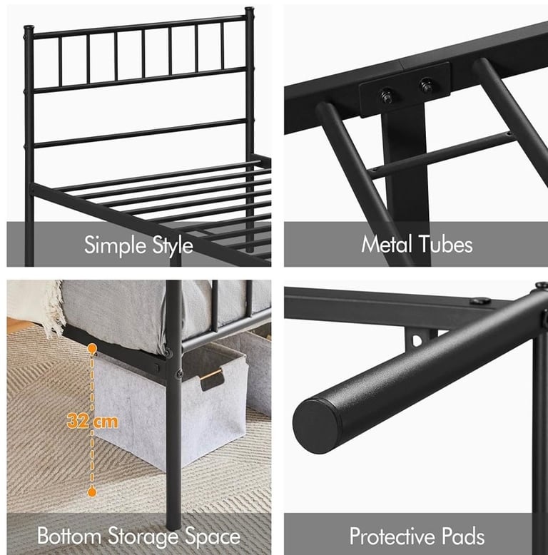 Single Bed Frame (Easy Assembly)
