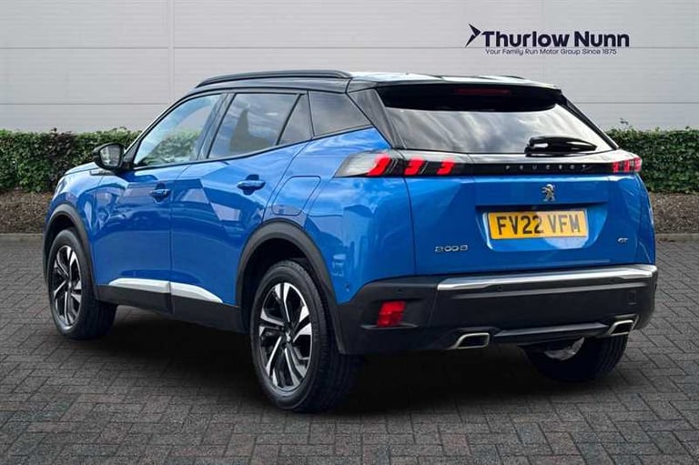 2022 Peugeot 2008 1.2 PureTech GT SUV 5dr Petrol EAT Euro 6 (s/s) (130 ps) SUV Petrol Automatic