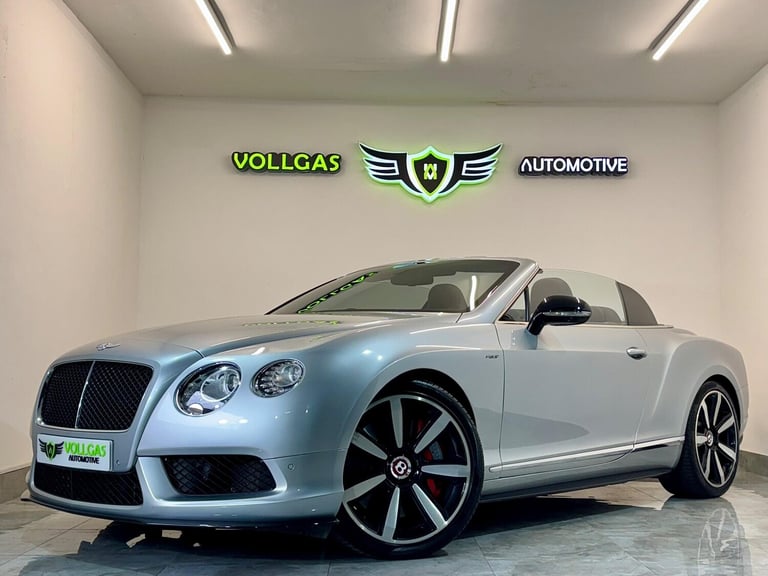 2015 Bentley Continental 4.0 V8 GTC S Auto 4WD Euro 5 2dr CONVERTIBLE Petrol Automatic