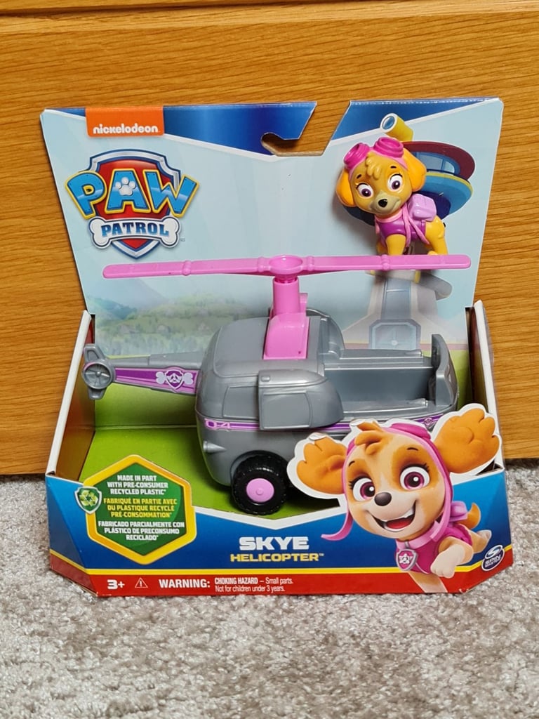 image for Paw Patrol Skye Helicopter Toy with Figure