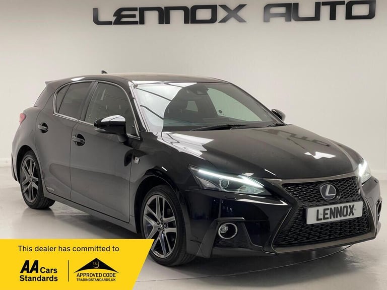 image for 2020 Lexus CT 1.8 200h F Sport E-CVT Euro 6 (s/s) 5dr HATCHBACK Petrol/Electric Hybrid Automatic