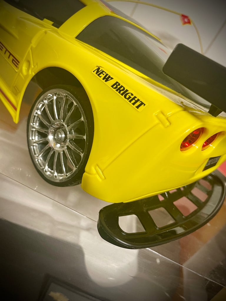 Vintage Radio control car corvette 