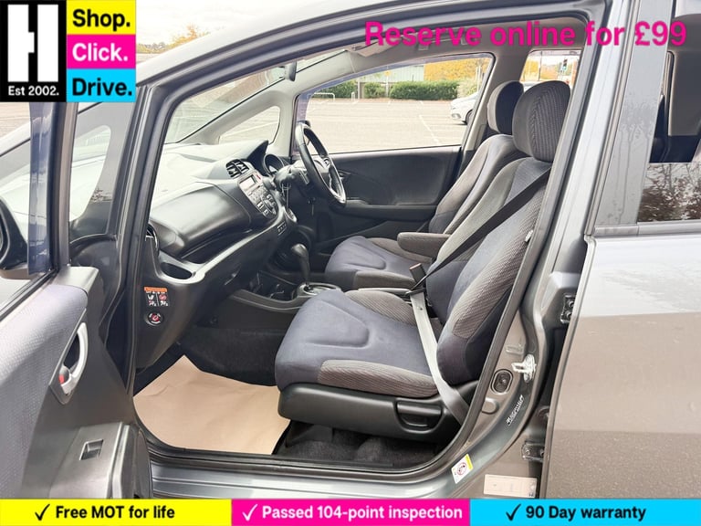 2013 Honda Jazz 1.4 i-VTEC ES Plus Hatchback 5dr Petrol CVT Euro 5 (99 ps) HATCHBACK Petrol Autom...