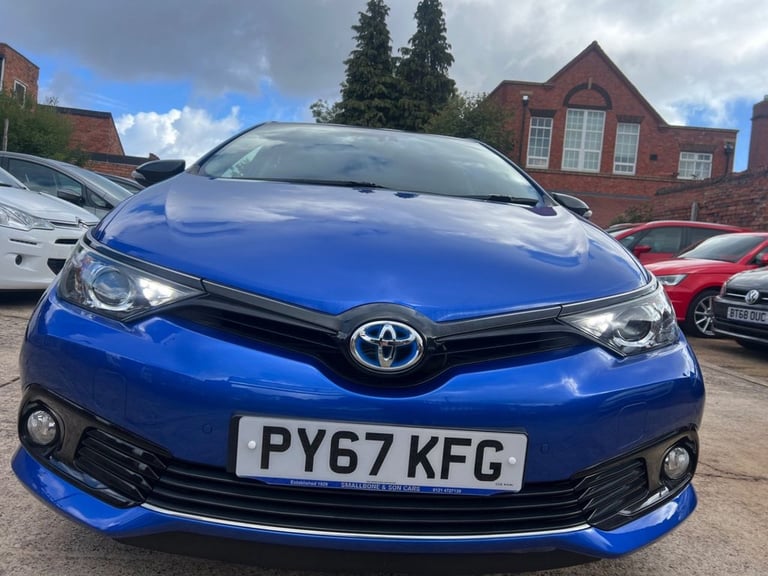 2018 Toyota Auris 1.8 Hybrid Design TSS 5dr CVT [Nav] HATCHBACK PETROL/ELECTRIC Automatic