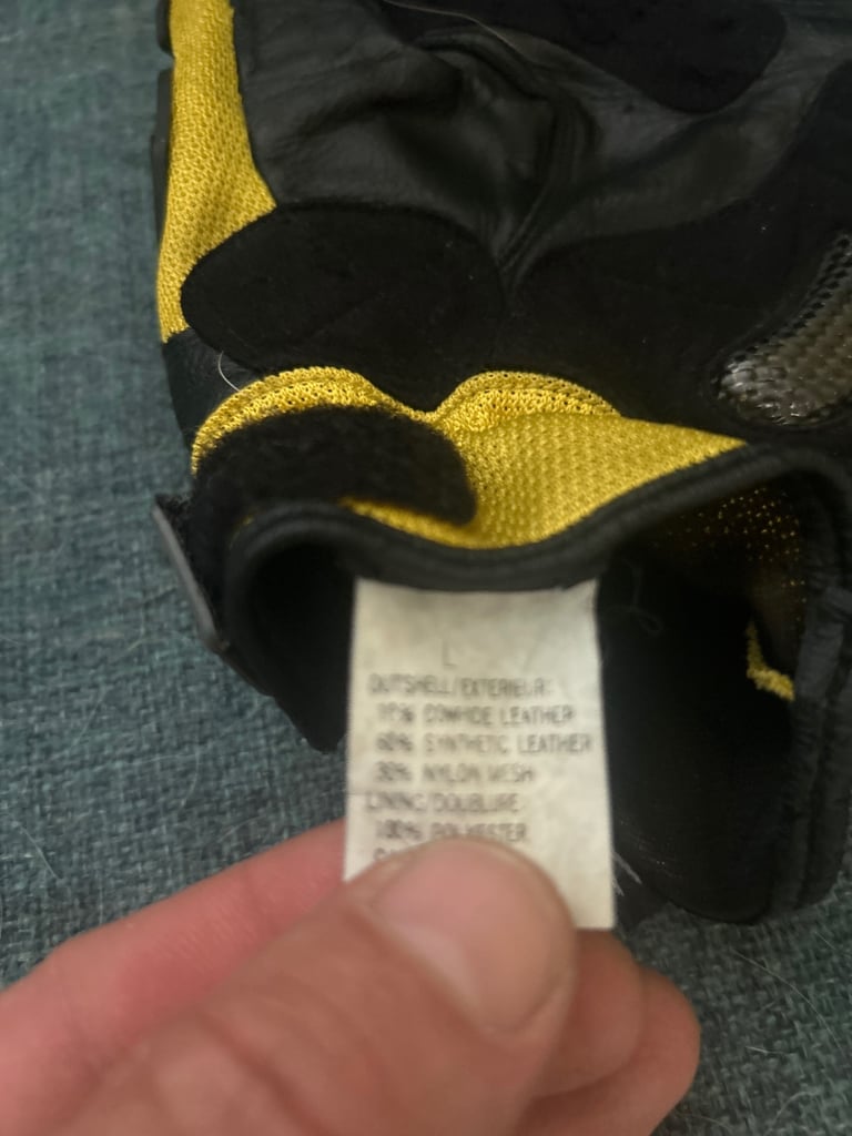 Motorbike gloves