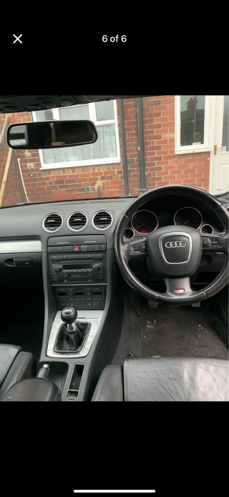 Audi, A4, Convertible, 2006, Manual, 1968 (cc), 2 doors