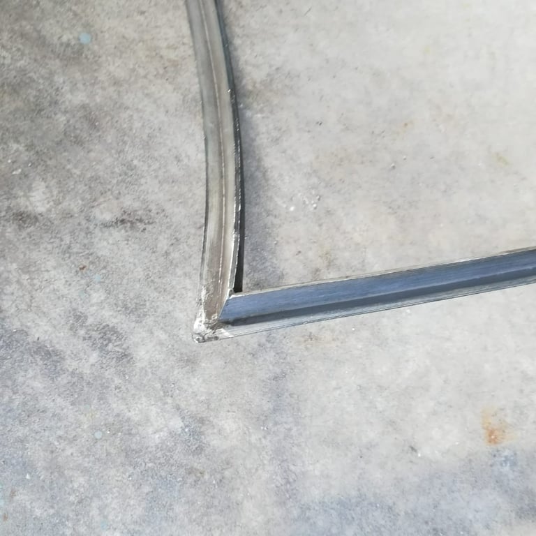 Windscreen chrome molding for Maserati Indy