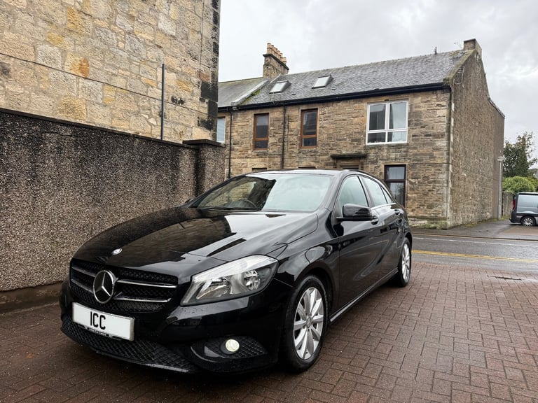 image for 15 MERCEDES A180 CDI TURBO DIESEL 5DR BLACK BLACK LEATHER SATNAV BODYKIT PRIVACY