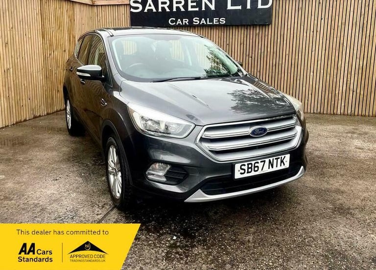 2017 Ford Kuga 1.5 TDCi Zetec Euro 6 (s/s) 5dr HATCHBACK Diesel Manual