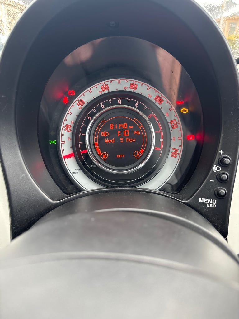 Fiat, 500, Hatchback, 2012, Manual, 1242 (cc), 3 doors