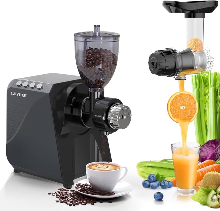 250W Masticating Cold Press Slow Juicer Machine for veg fruit coffee bean Grinde