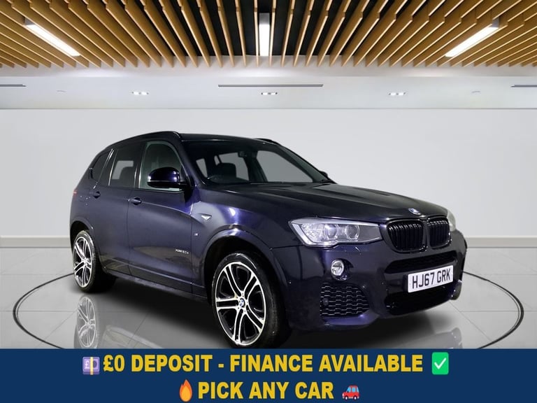 2017 BMW X3 2.0 20d M Sport SUV 5dr Diesel Auto xDrive Euro 6 (s/s) (190 ps) ESTATE Diesel Automatic