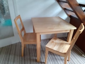 Small Table with Two Chairs