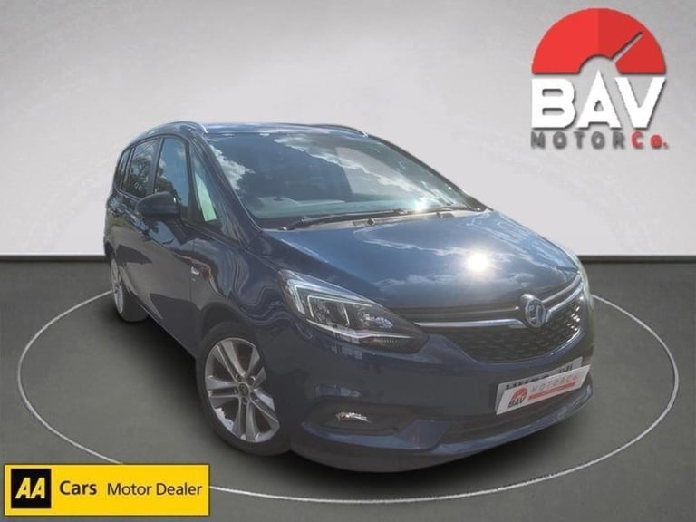 image for 2016 Vauxhall Zafira Tourer 1.4i Turbo SRi Nav MPV - New MOT - 102000 Miles