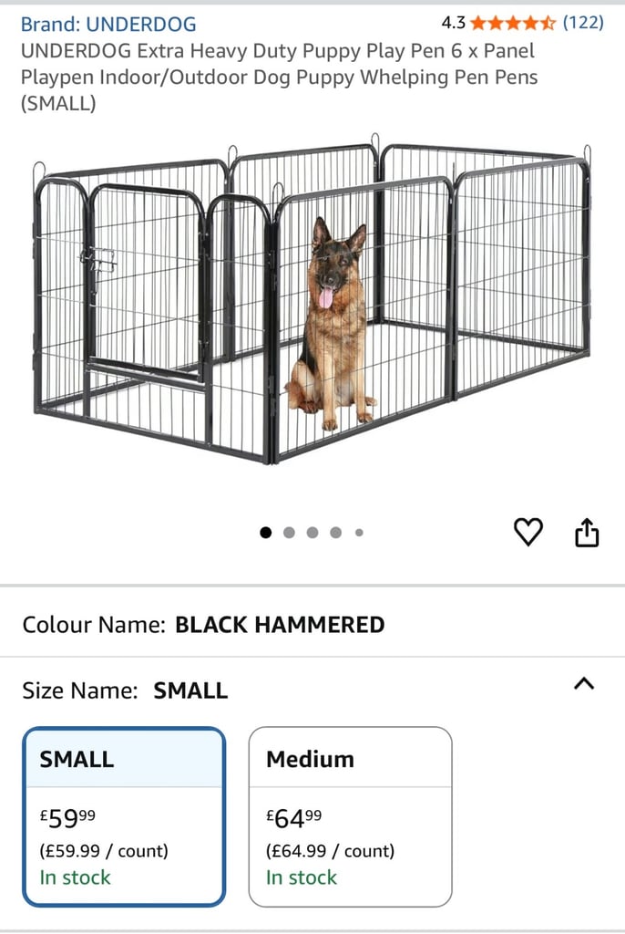 Dog pen/ puppy pen 