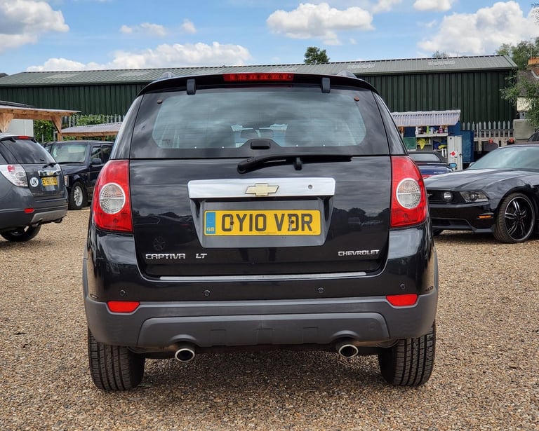 2010 CHEVROLET CAPTIVA 2.0 VCDi LT 5 DOOR 7 SEATER AUTOMATIC BLACK