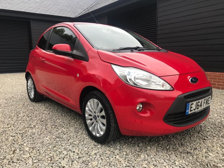image for 2014 Ford Ka 1.2 Zetec 3dr (s/s) (64reg) ULEZ ONE OWNER F/S/HISTORY Â?35 TAX
