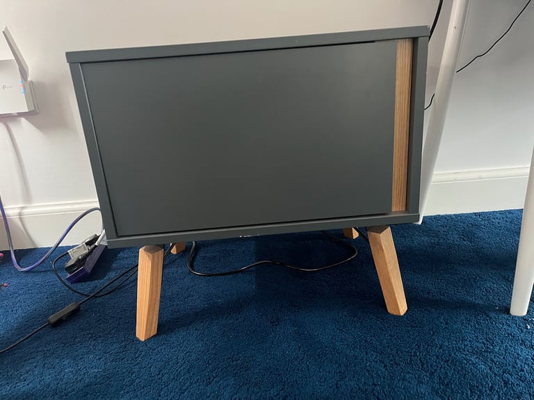 Grey Habitat bedside table 