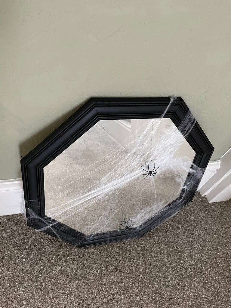 image for Black framed mirror. Halloween 