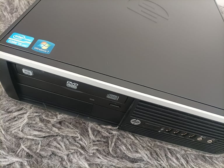 HP i5 Desktop PC with Windows 11 Pro 500GB Hard Drive Computer 
