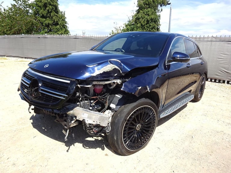 2021 71 REG MERCEDES EQC 400 4MATIC AMG LINE PREMIUM+ ELECTRIC DAMAGED SALVAGE