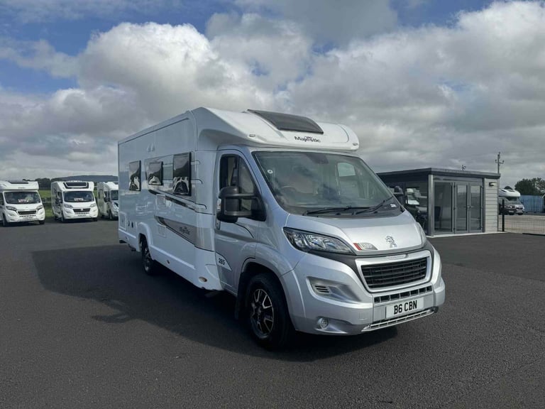 2018 ELDDIS MAJESTIC 285 4 BERTH FIXED BEDS MOTORHOME WITH ONLY 29K MILES ANDERSON MOTORHOME SALES