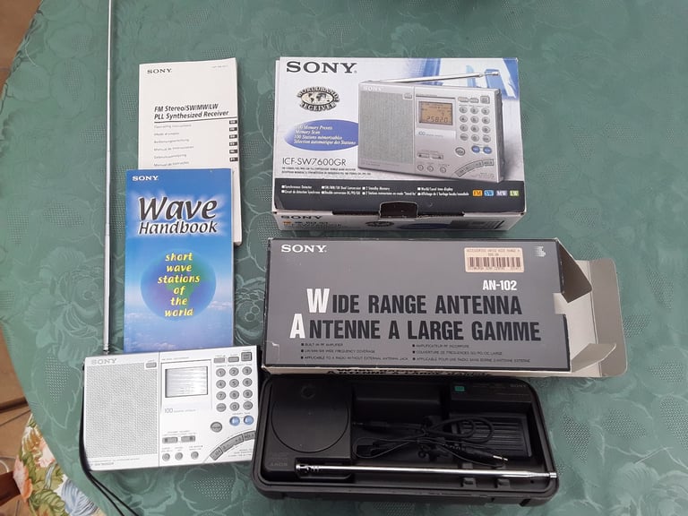 image for Sony World Band Receiver ICF-SW7600GR 