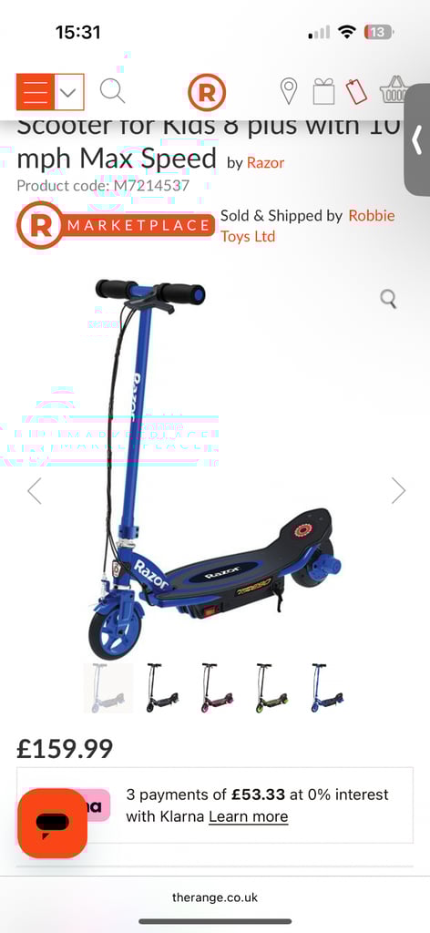Electric scooter 
