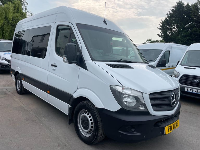 image for MERCEDES-BENZ SPRINTER 2.2 CDI 314 140BHP 13 SEAT AUTOMATIC MINIBUS EURO 6 2018