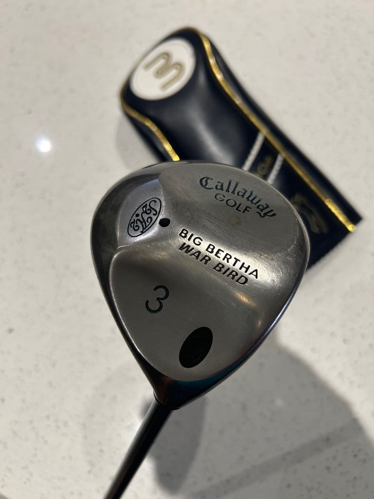 image for LADIES CALLAWAY 3 WOOD BIG BERTHA WAR BIRD  Ladies Gems graphite.