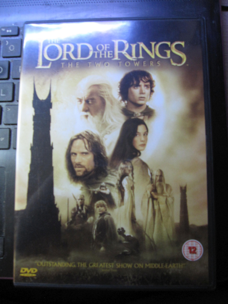 Lord of the rings The two towers Dvd's