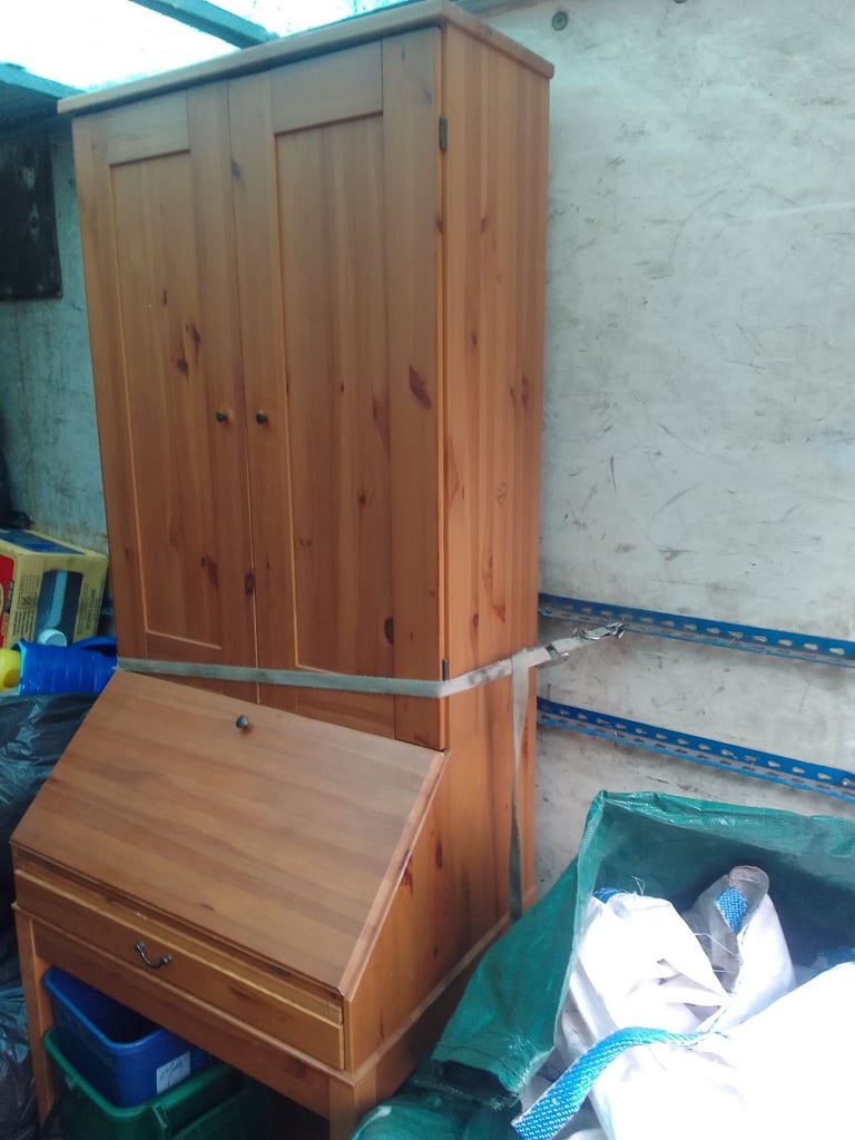 image for Pine wood dresser bureu 