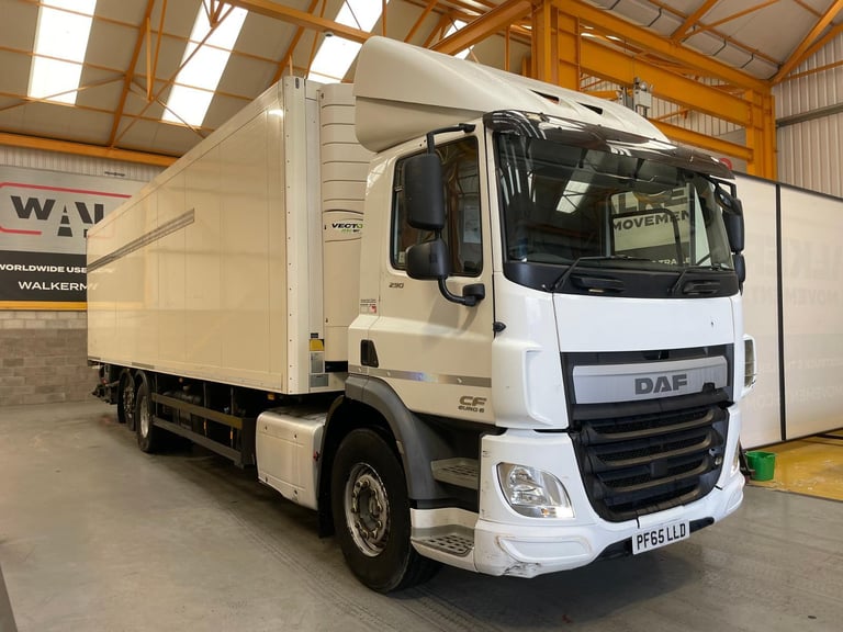 DAF CF290 *EURO 6*, 6X2 26 TONNE INSULATED FRIDGE/FREEZER – 2016 – PF65 LLD