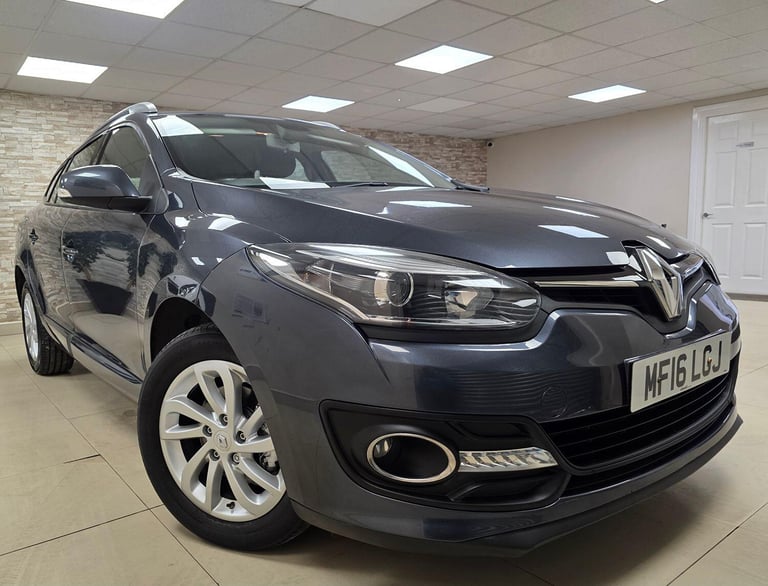 RENAULT MEGANE 1.2 Dynamique Nav TCe 115 Grey 2016 WARRANTY 12 MONTHS MOT