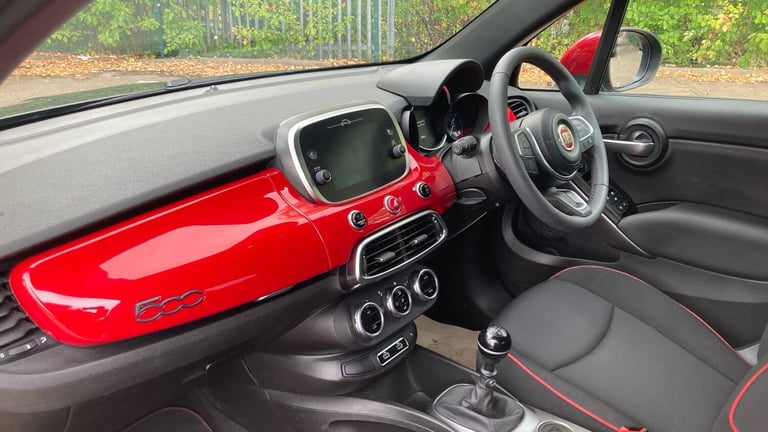 2021 Fiat 500X 1.0 Red 5dr Petrol Hatchback Hatchback Petrol Manual