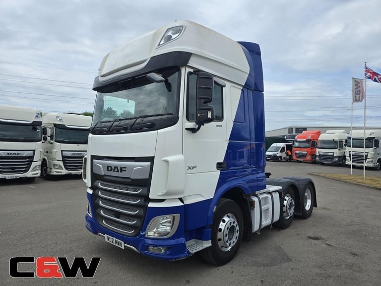 2021 (21) DAF FTG XF530 6X2 Tractor Unit - 491,000KMS