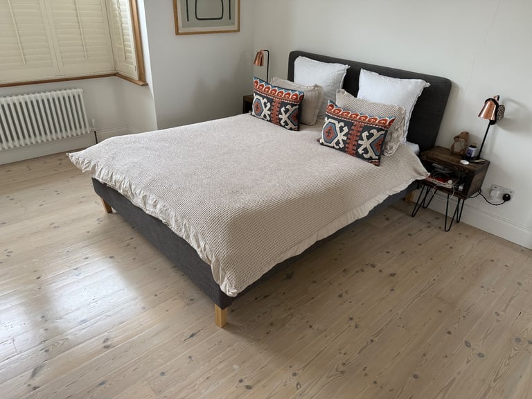 image for King Bed Frame - Free - Collection Only