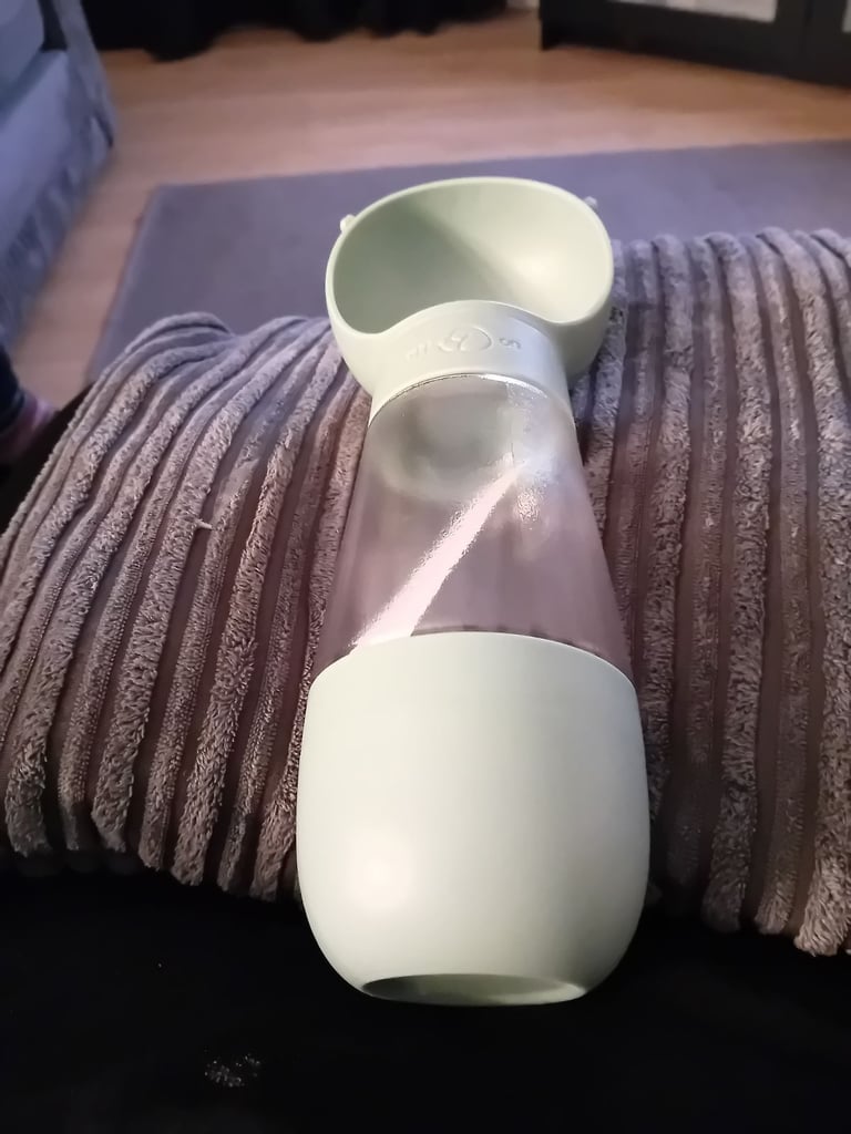 New portable dog bowl