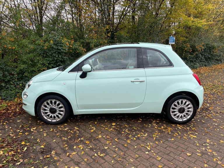 2016 Fiat 500 1.2 Lounge Euro 6 (s/s) 3dr HATCHBACK Petrol Manual