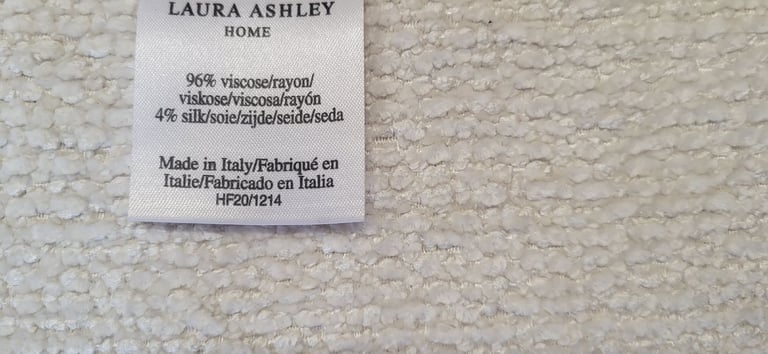 Laura ashley   pair of classic kingston  off white 
