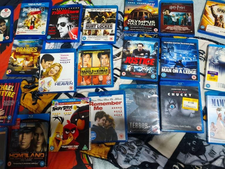 31 blu rays collection