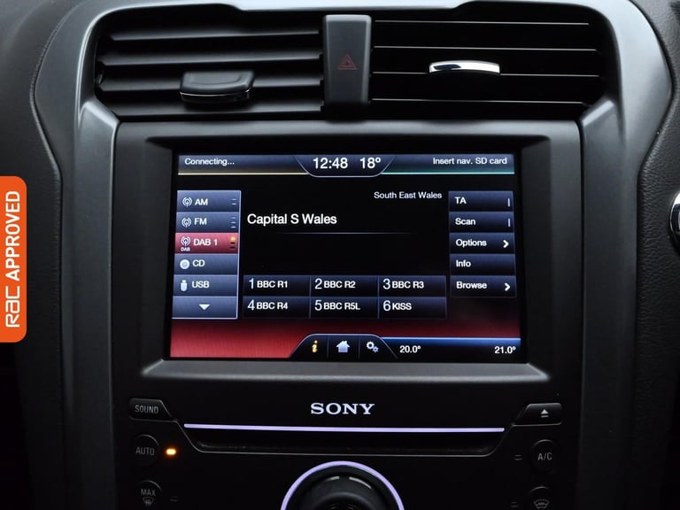 2016 Ford Mondeo 2.0 TDCi ECOnetic Titanium 5dr HATCHBACK DIESEL Manual