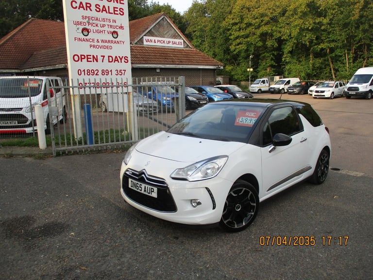 image for 2015 DS Automobiles DS 3 1.2 PureTech DStyle 3dr HATCHBACK Petrol Manual